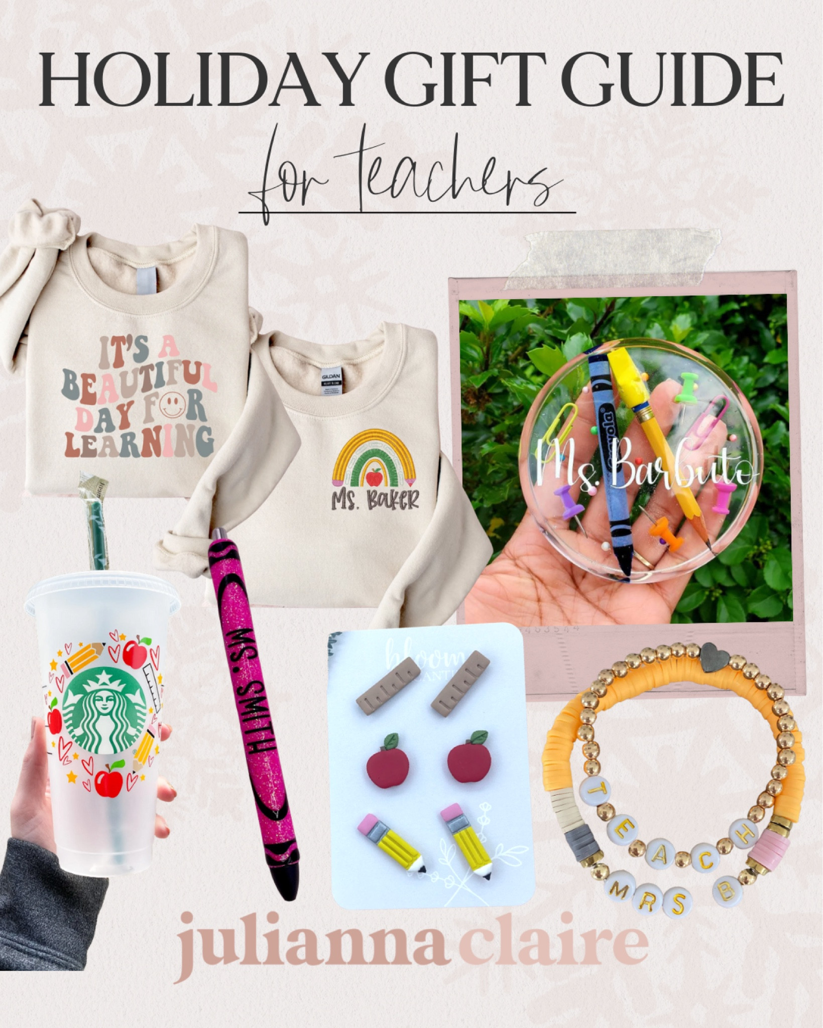 Holiday Gift Guide - Gifts For Teachers ✨

holiday gift guide // holiday gifts // gifts for teachers // gift ideas for teachers // christmas gifts for teachers // christmas gift guide // gifts for teachers // teacher gift guide

#LTKHoliday #LTKunder100 #LTKunder50