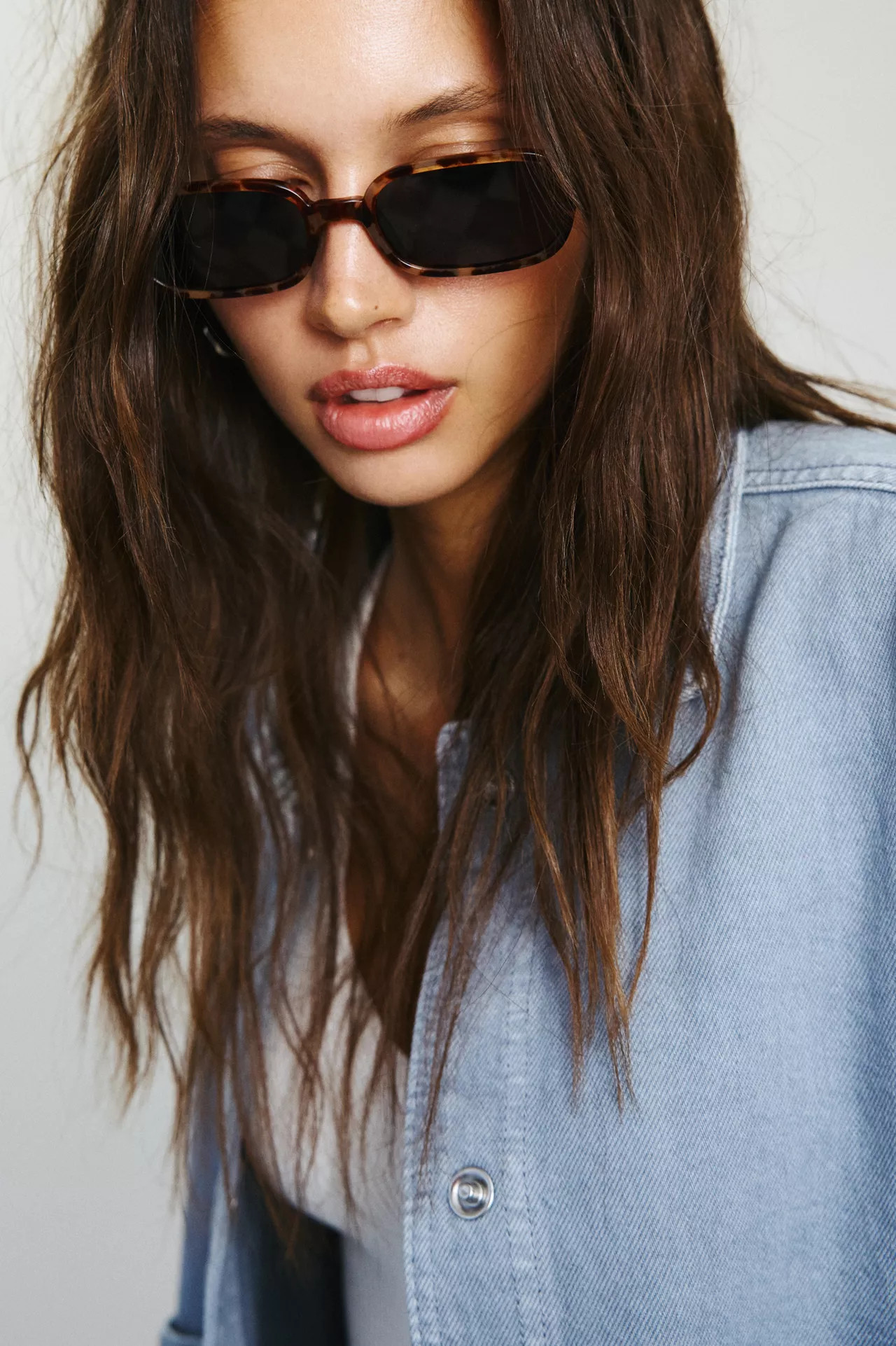 Kastenförmige Sonnenbrille in Schildpattoptik | PULL and BEAR DE
