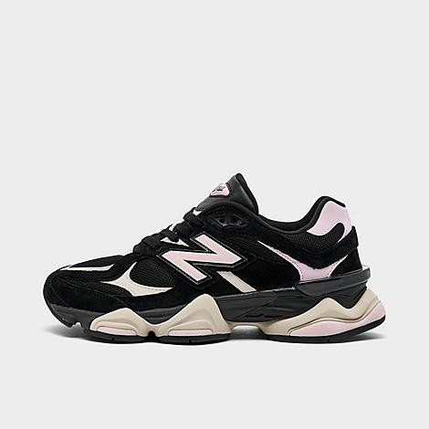 New Balance Women's 9060 Casual Shoes in Black/Pink Size: 7.0 | Finish Line (US)