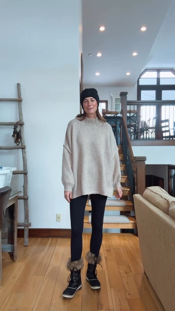 It’s still so cold here in Colorado and I am living in this tunic! I have it in two colors! 

#LTKgrwm #LTKSaleAlert #LTKootd