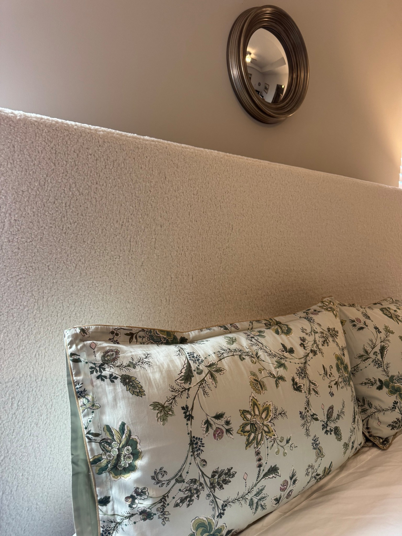 Couldn’t find exact pattern but these are Alexandre turpault king size pillow covers and I have the matching duvet

#LTKdayinmylife #LTKmorningroutine #LTKfitnessgoals