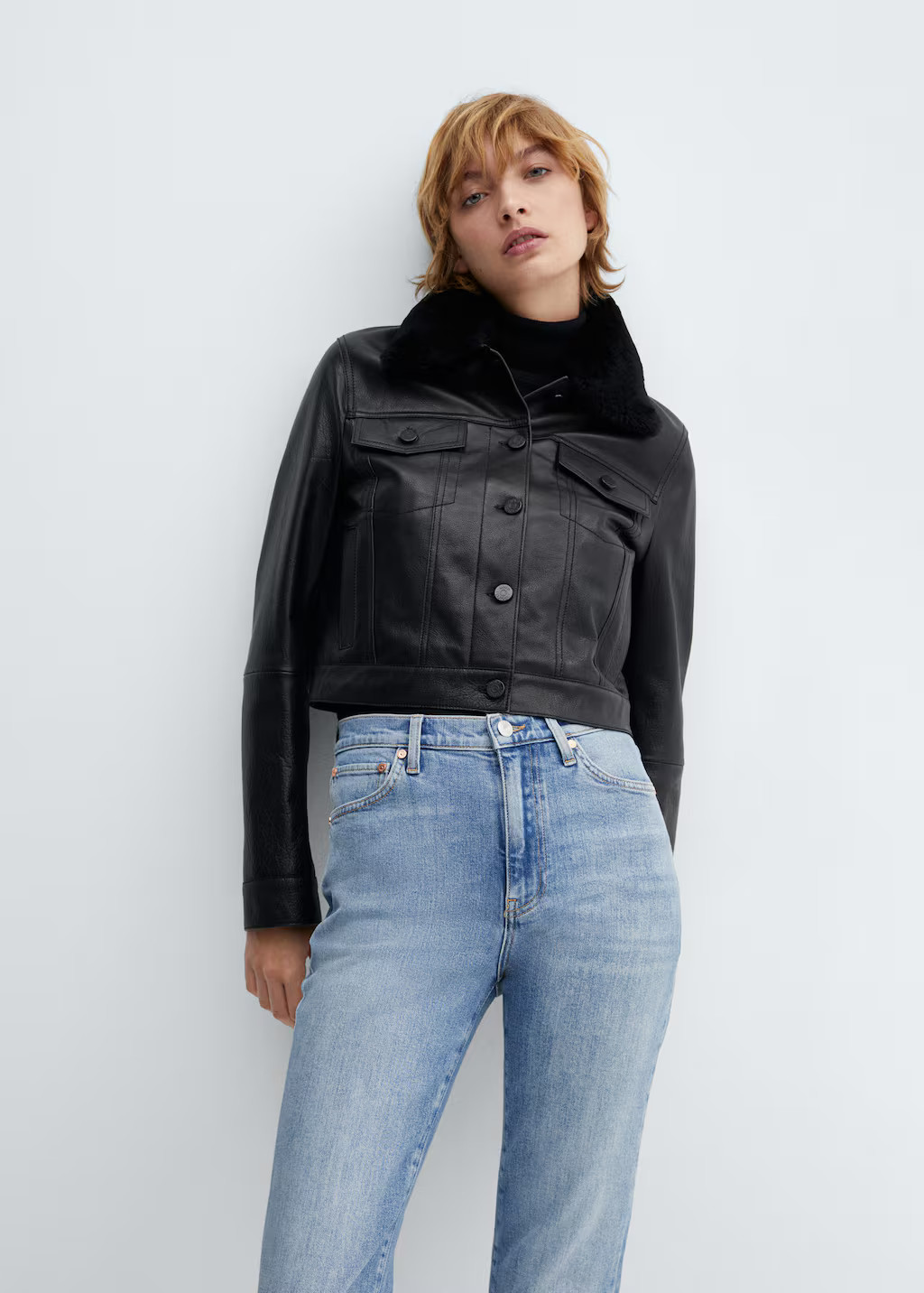 Slim cropped jeans -  Women | Mango United Kingdom | MANGO (UK)