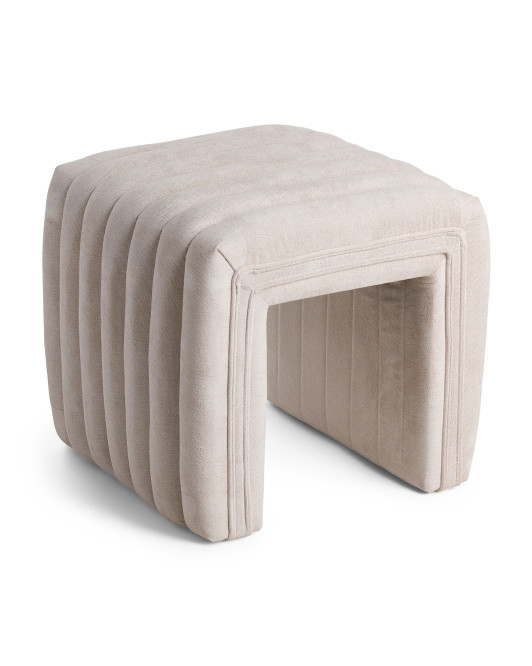 Channel U Shaped Ottoman | Furniture & Lighting | Marshalls | Marshalls