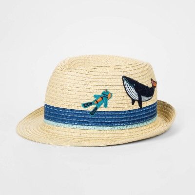 Toddler Boys' Fedora - Cat & Jack™ Beige | Target