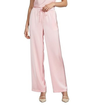 Carson Satin Drawstring Pants | Dillard's