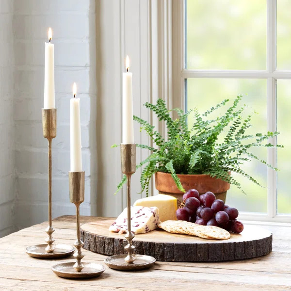 Iron Tabletop Candlestick | Wayfair North America
