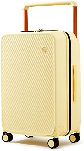 mixi Carry On Luggage Airline Approved 20'' Lightweight Luggage Wide Handle PC Hardshell Suitcase... | Amazon (US)