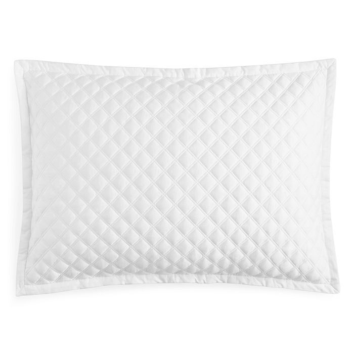 Hudson Park Collection Hudson Park Double Diamond Quilted Standard Sham - 100% Exclusive Back to ... | Bloomingdale's (US)