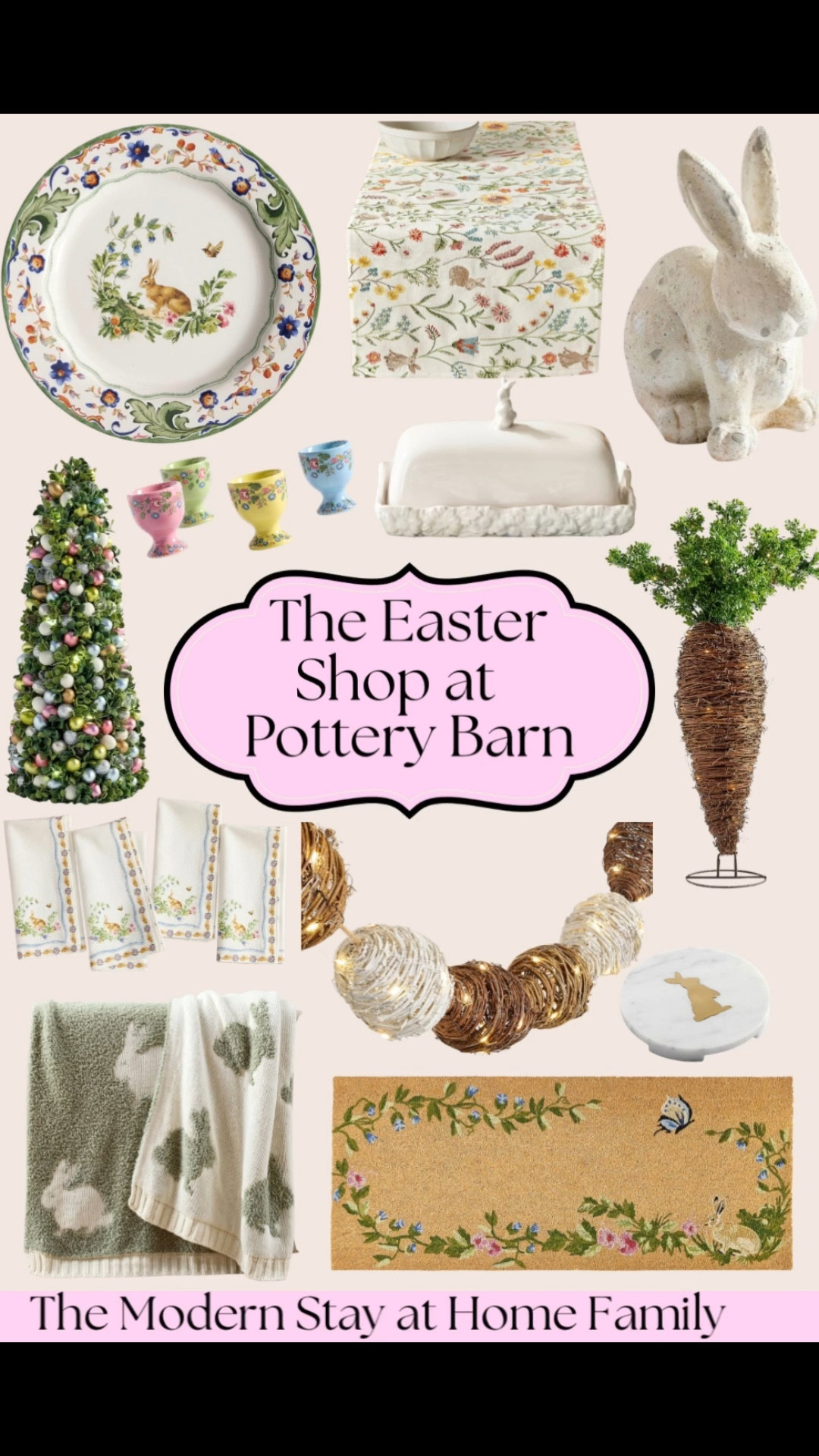 The Easter shop at Pottery Barn is giving all the soft spring vibes 🌷🐰 From heirloom-quality Easter baskets to pastel table settings and the sweetest bunny decor, this collection makes hosting effortless and beautiful. I’m loving the personalized baskets for the kids, the classic gingham accents, and the timeless Easter table decor that you’ll use year after year. If you’re planning brunch, filling baskets, or refreshing your spring decor, these elevated finds are worth grabbing before they sell out!

pottery barn easter shop pottery barn easter decor pottery barn easter baskets personalized easter baskets pottery barn easter table decor easter brunch decor spring home decor bunny decor pastel easter decor gingham easter decor classic easter decorations easter entertaining ideas pottery barn spring collection easter hosting inspiration heirloom easter baskets kids easter baskets luxury easter decor timeless spring decor

#LTKspring #LTKHome #LTKSpringSale