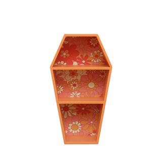 16" Orange Floral Coffin Shelves by Ashland® | Michaels | Michaels Stores