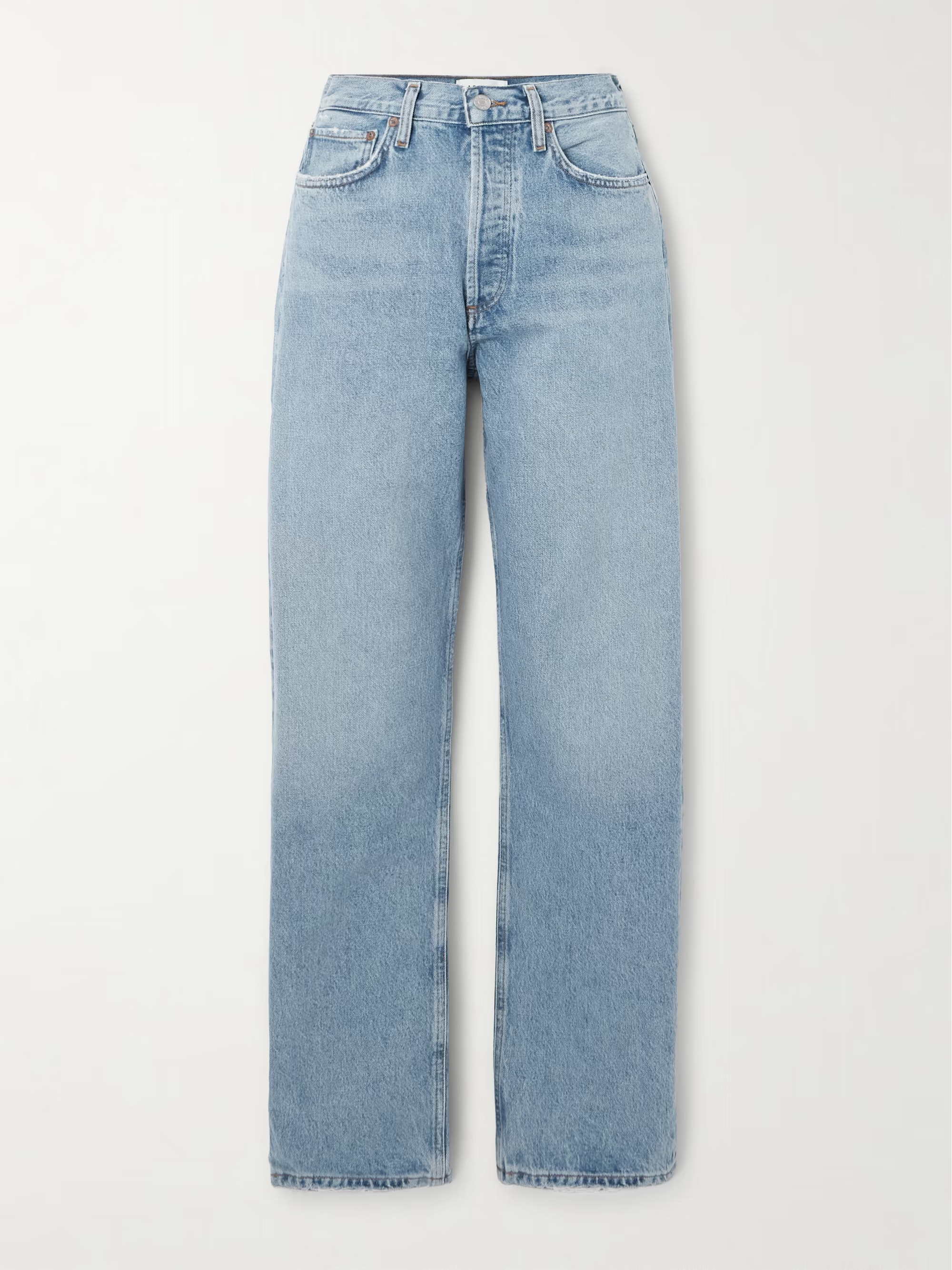 Kelly high-rise straight-leg recycled jeans | NET-A-PORTER (US)