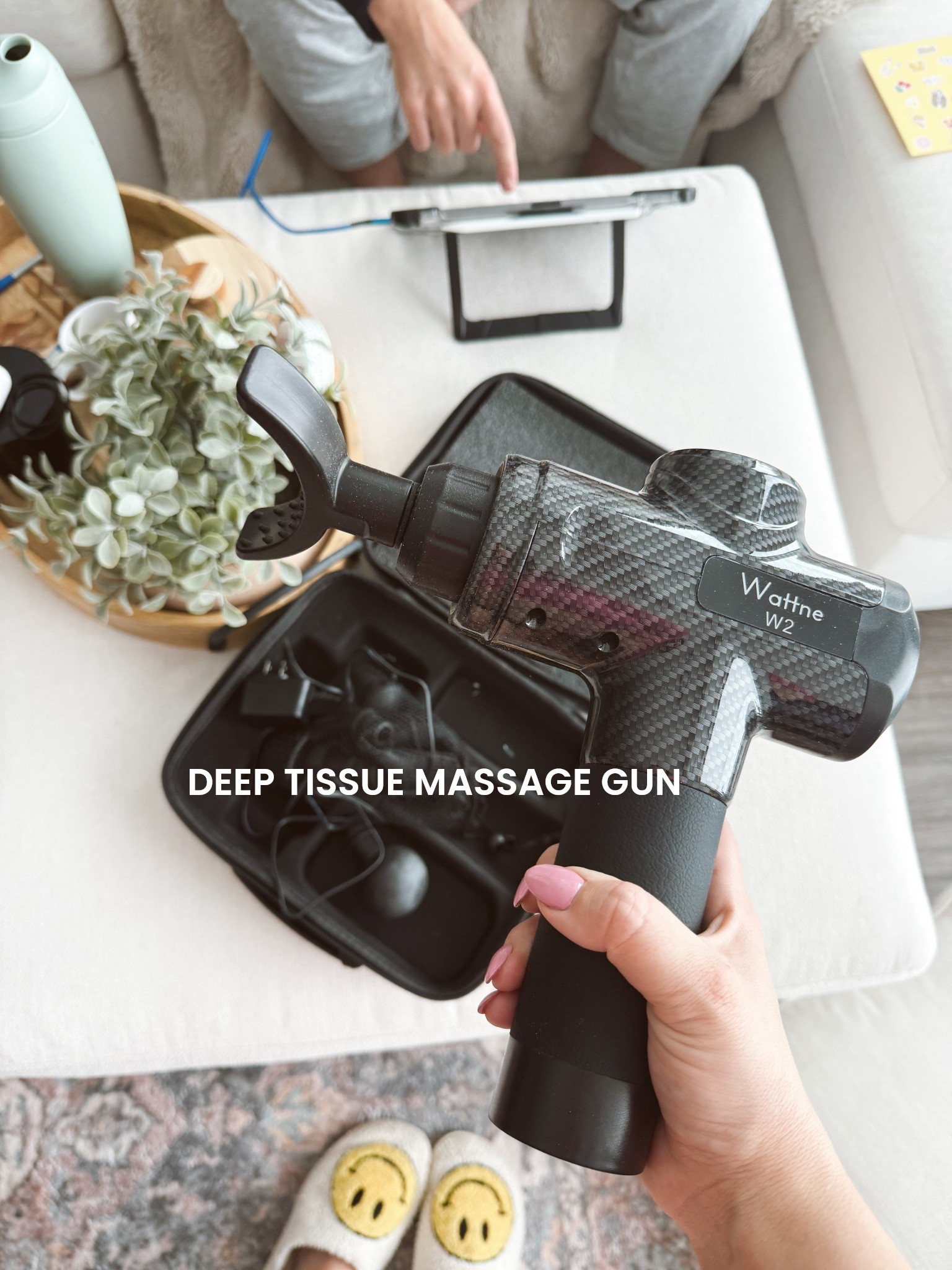 we love this deep tissue massage gun! Comes with lots of attachments! On sale right now  

#LTKhome #LTKcanada #LTKsale