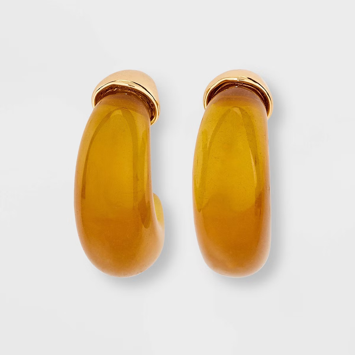 Half Moon Acrylic Earrings - A New Day™ | Target