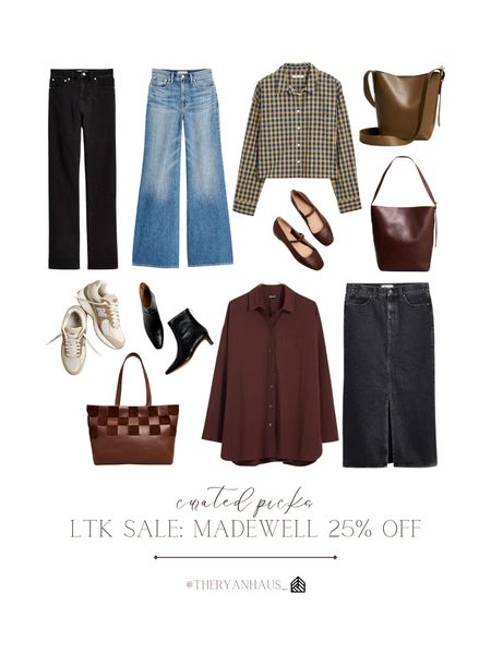 The LTK Fall Sale is live! Now through Sunday (9/24) you can take 25% off site wide at Madewell. I love all of these pieces for the fall—the tones, fabrics, and patterns are so rich and perfect for the season. Be sure to copy the code (or type in LTK25) when shopping through the app! 

#LTKSale #LTKstyletip