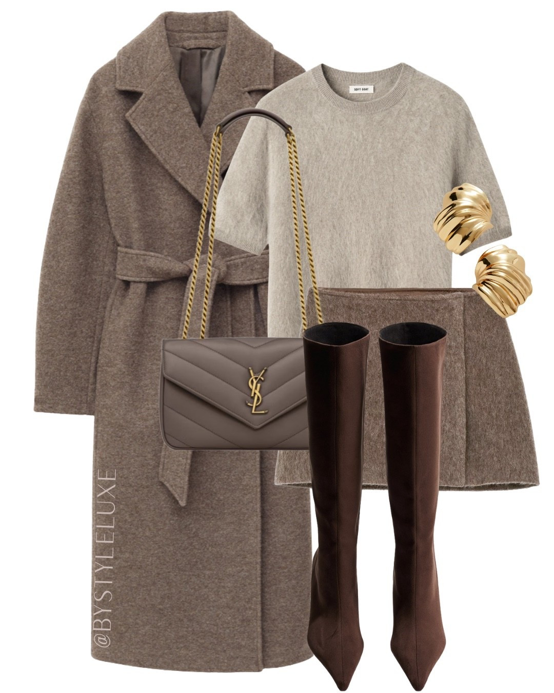 WRAP COAT - how to style a wrap coat for a smarter look with knee boots 

#wintercoat #kneeboots #autumnoutfit 

#LTKshoes #LTKautumn #LTKdatenight