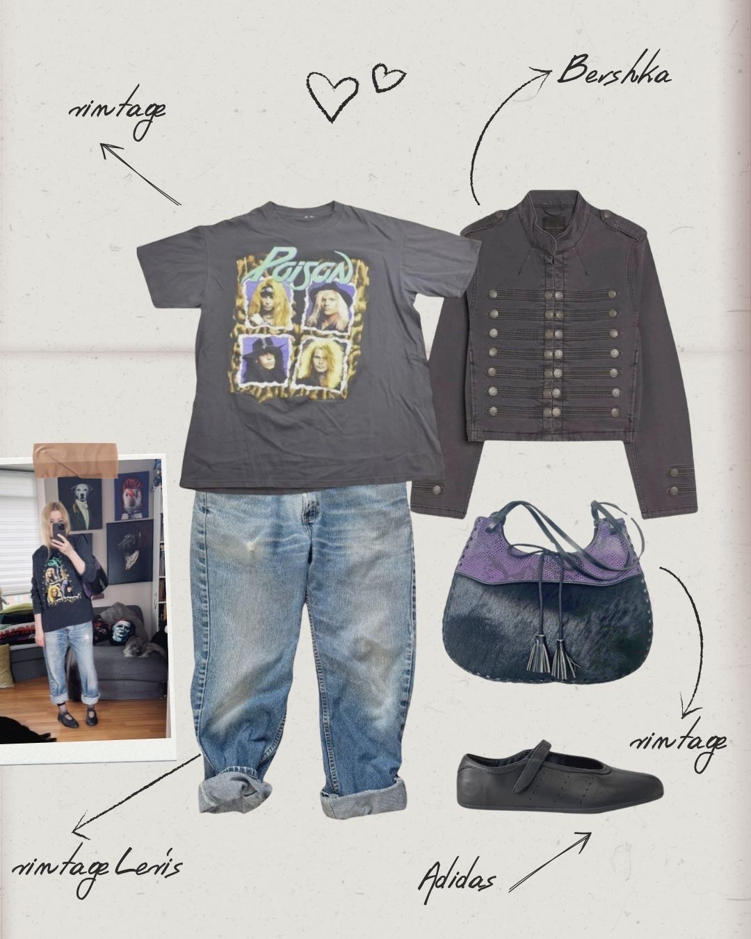 Tee, jeans, and bag are all vintage.

#LTKcanada #LTKsummer #LTKstyletip