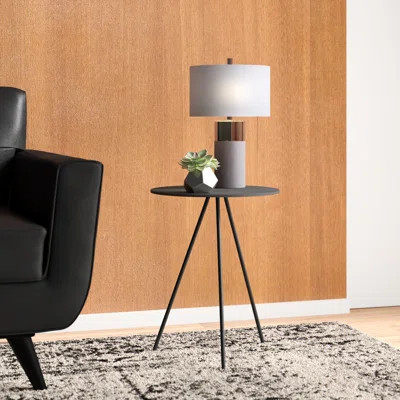 EQ3 Taaj End Table Color: Black Lacquer | Wayfair North America