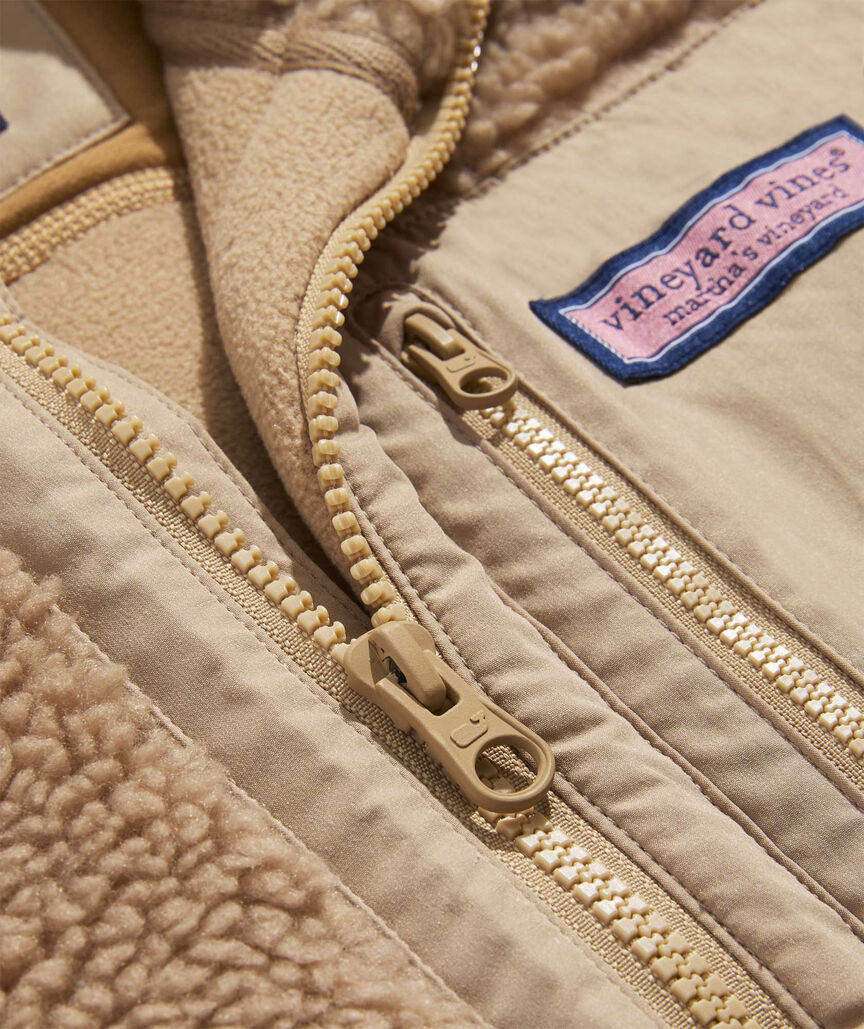 Heritage High-Pile Fleece SuperShep™ Full-Zip Jacket | vineyard vines