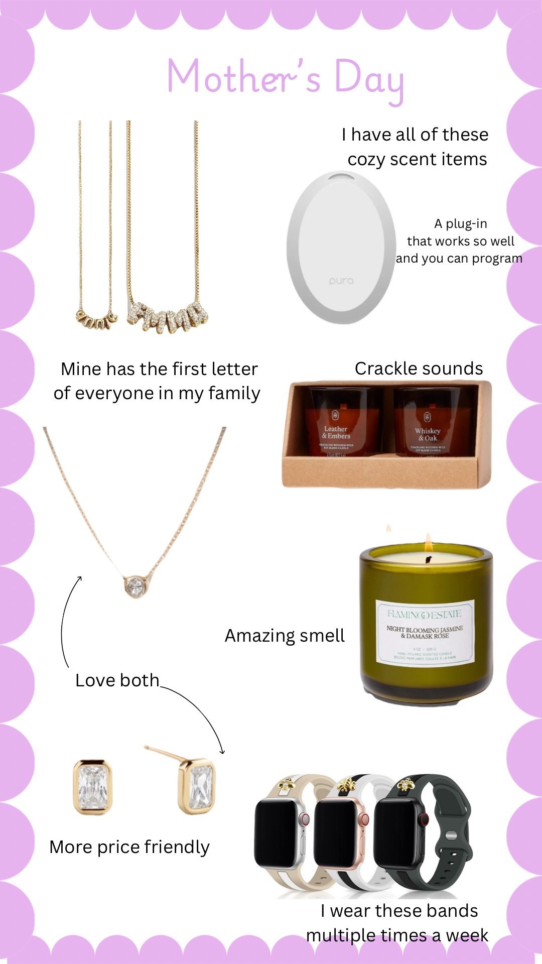 Mother’s Day - things I have that I love and a few that I’m eyeing! 


#LTKSaleAlert #LTKHome #jewelry #salefinds #jewelry #candle #scentdifuser 

#LTKMothersDay #LTKOver40 #LTKU