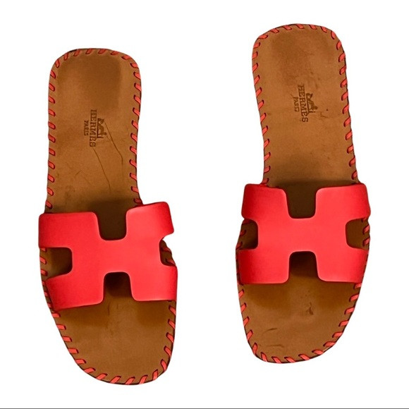 Hermes | Ltd Ed Braided Oran Sandals 38.5 | Poshmark