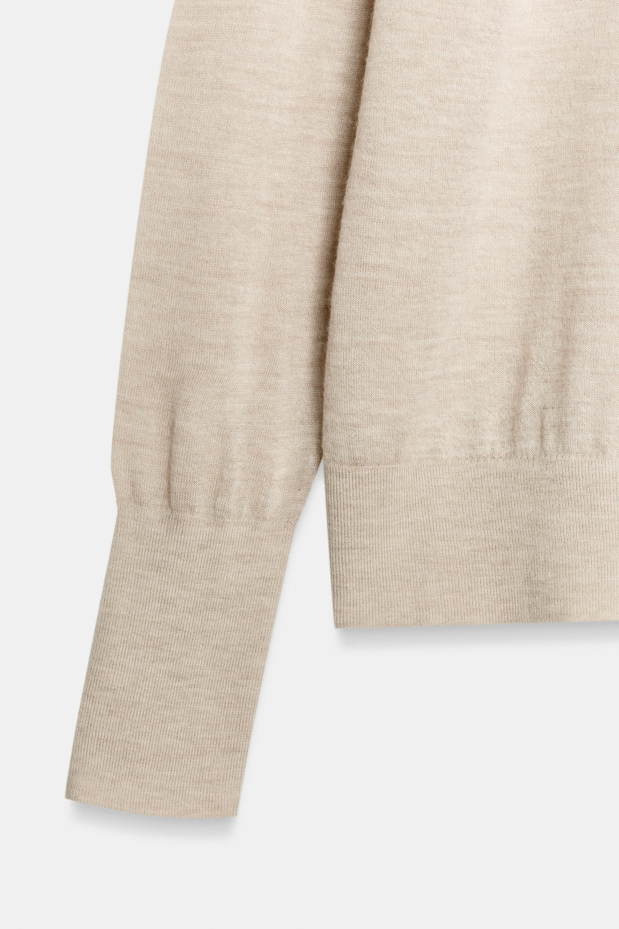 PULLOVER AUS 100 % EXTRAFEINEM KASCHMIR | Zara DE