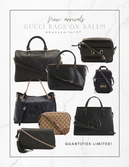 Shops these beautiful Gucci bags on sale!! 

#LTKsalealert #LTKstyletip #LTKSale