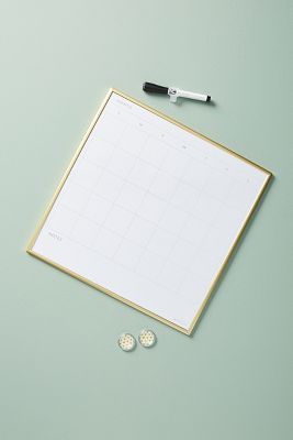 Maude Calendar Dry Erase Board | Anthropologie (US)