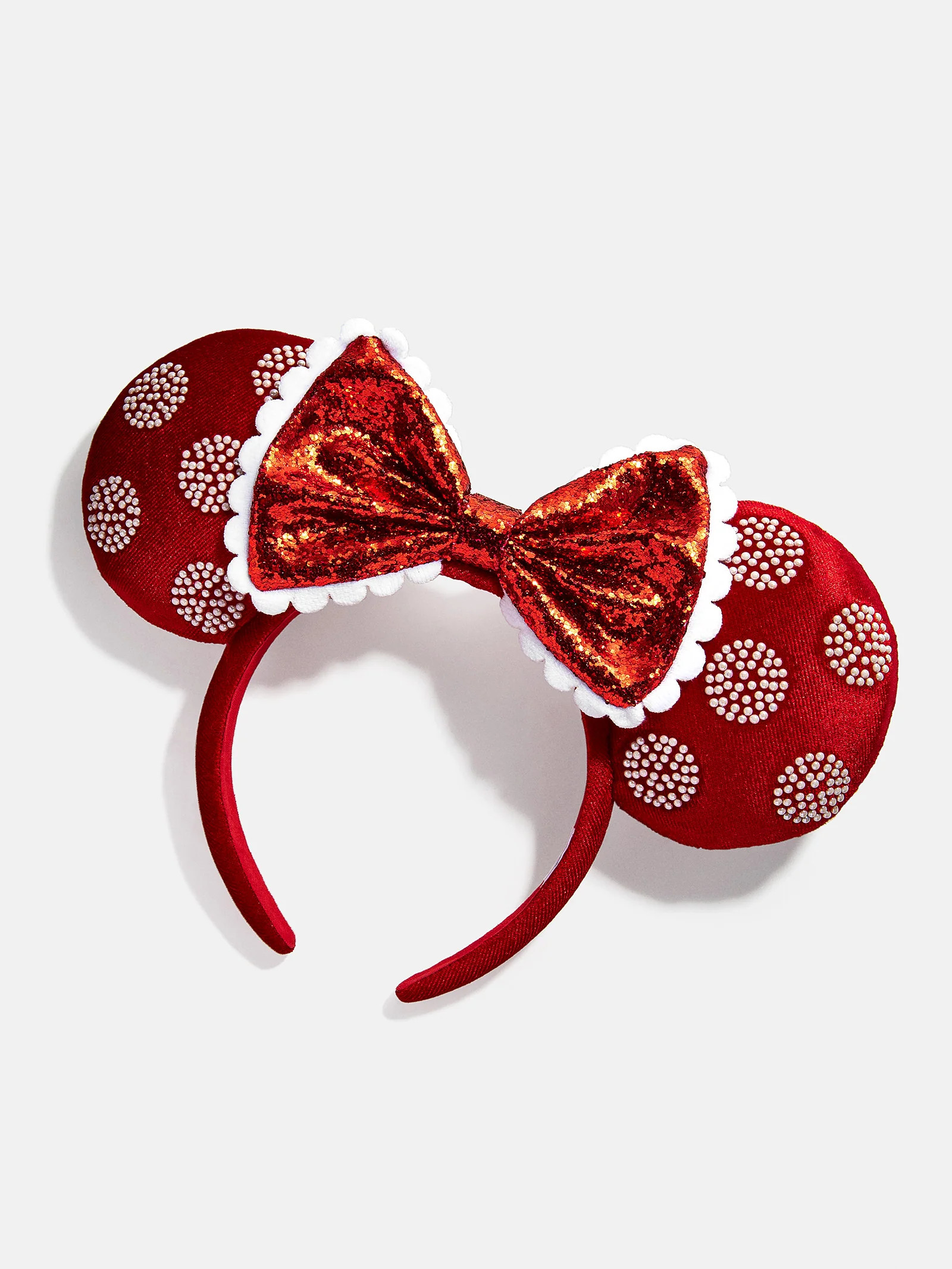 Disney Minnie Mouse Pearl Polka Dot Ears Headband - Minnie Mouse Pearl Polka Dot Ears | BaubleBar (US)