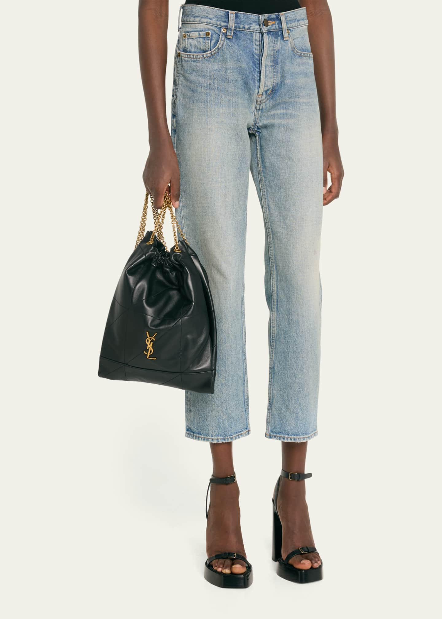 Saint Laurent Jamie 4.3 Pochon YSL Shoulder Bag in Quilted Leather | Bergdorf Goodman