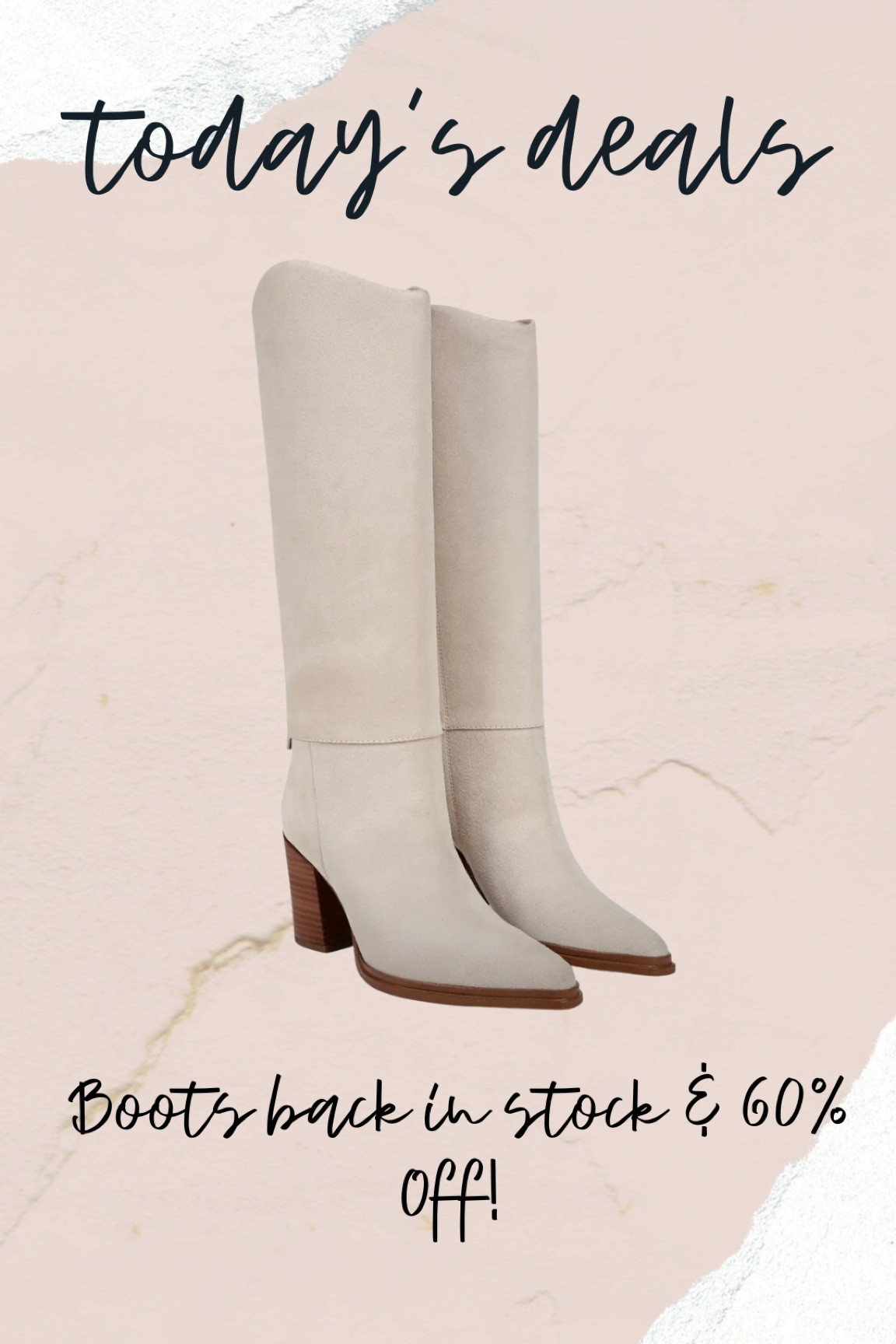 Boots 60% off! 

#LTKStyleTip #LTKShoeCrush #LTKSaleAlert