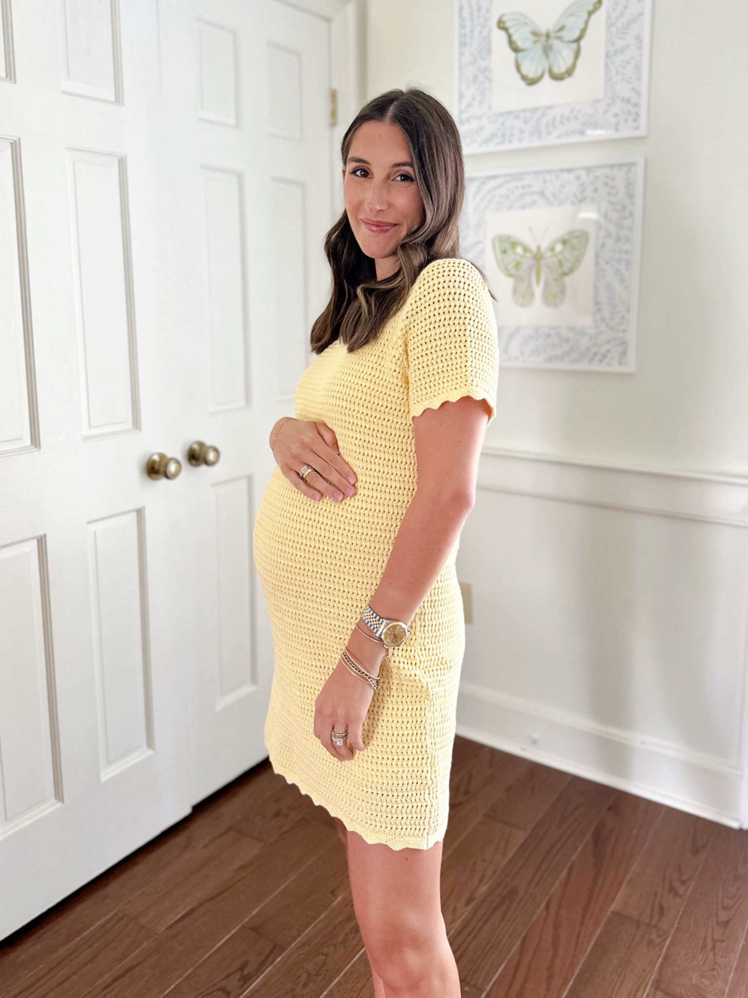 Bump friendly summer dress! Comes with a liner 👏🏻 wearing a small  

#LTKfindsunder50 #LTKbump #LTKfindsunder100