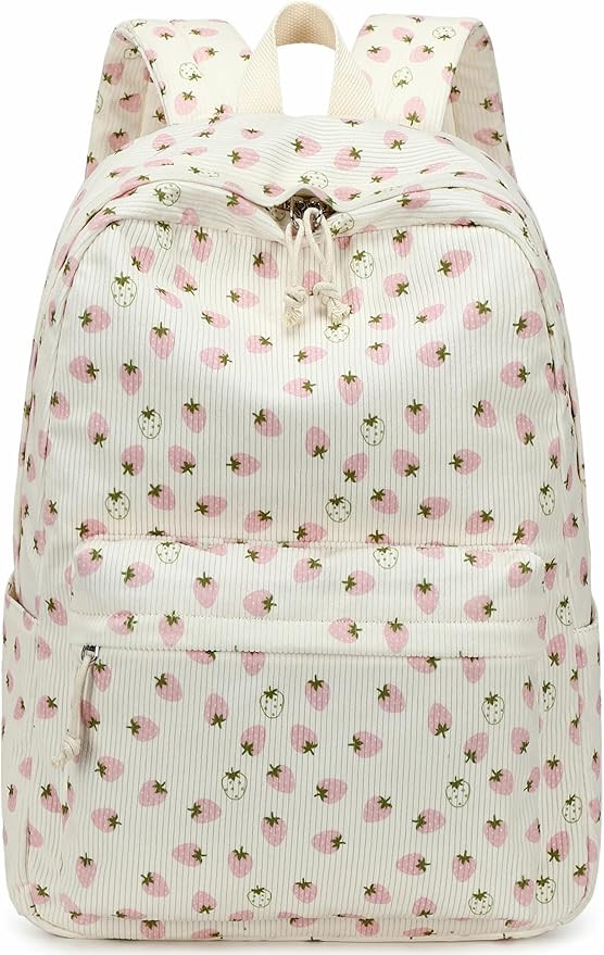 Bluboon Backpack for School Girls Backpack Cute Corduroy Bookbag Kids Backpack Laptop Backpack Gi... | Amazon (US)