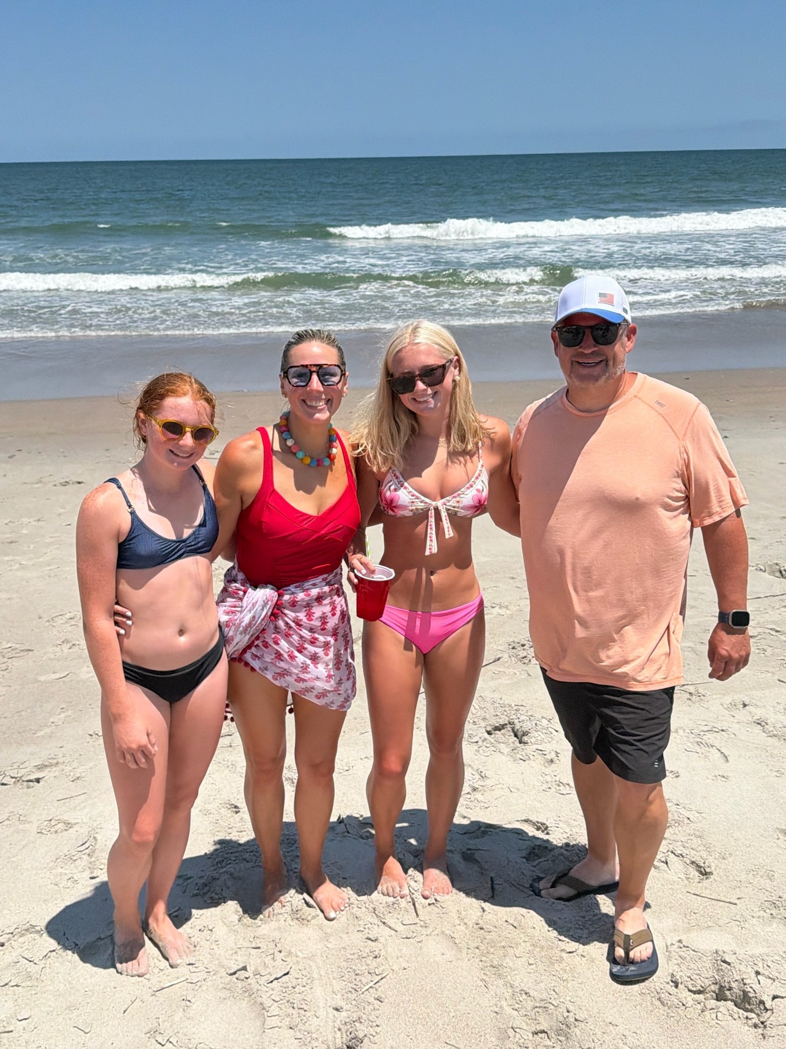 Beach day! My suit is size small and Caroline’s small from SHEIN

#LTKPetite #LTKootd