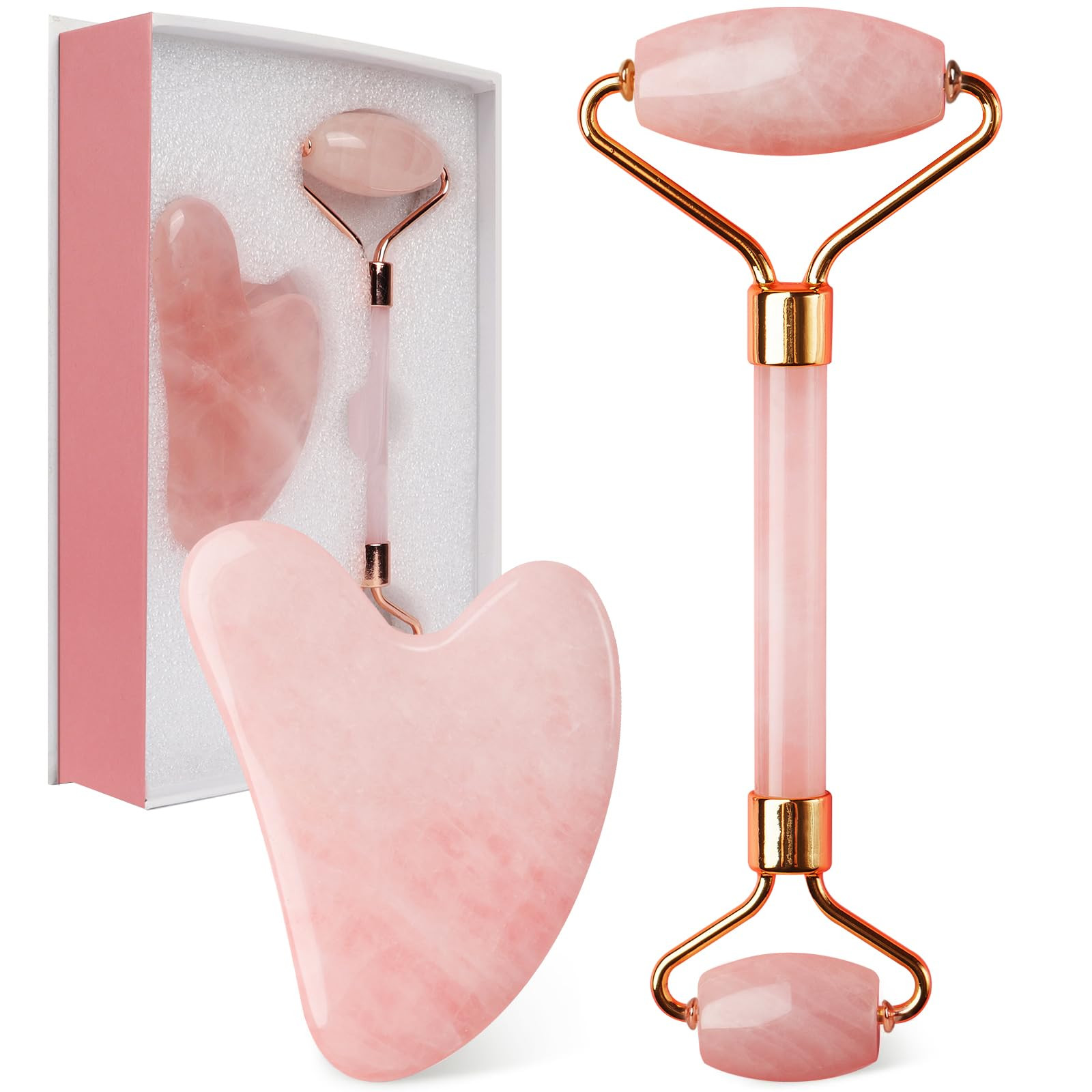 BAIMEI Jade Roller & Gua Sha, Face Roller, Facial Beauty Roller Skin Care Tools, Self Care Gift f... | Amazon (CA)