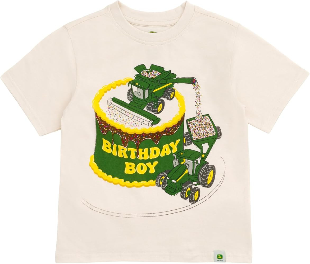 John Deere Birthday T-Shirt Toddler to Big Kid Sizes (2T - 10-12) | Amazon (US)