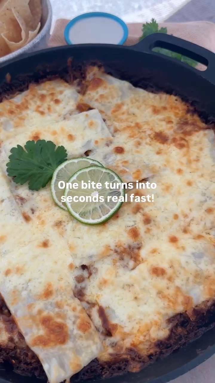 Are you in a weeknight recipe rut, or just straight up tired of thinking what to make for dinner? Make this one pan, gluten-free MEXICAN SKILLET LASAGNA! It’s simple to make, easy to clean up, and combines two delicious cuisines all in one recipe. It’ll be a weeknight win, no doubt! 

Kitchen, cookware, nontoxic cookware, cast iron, Amazon