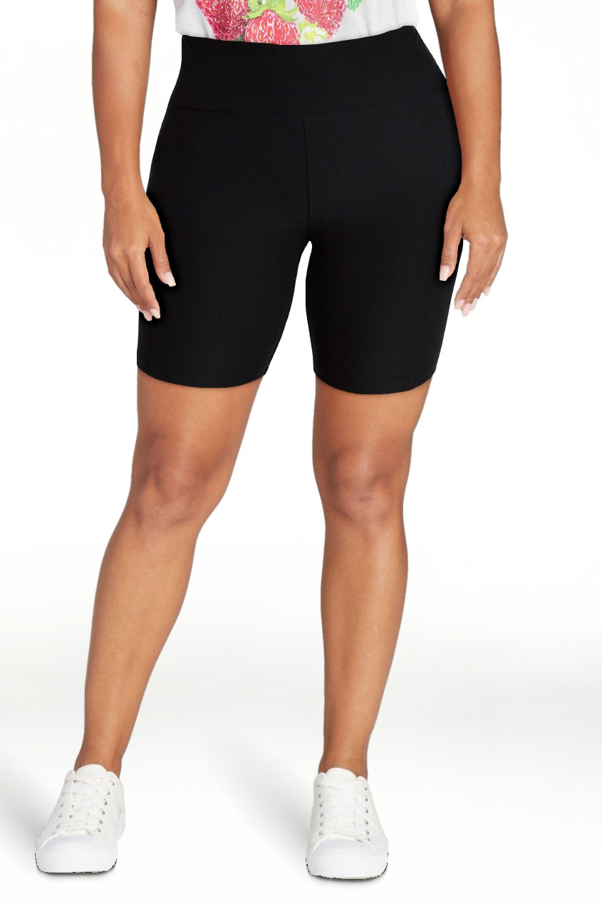 No Boundaries High-Rise Biker Shorts with Phone Pocket, 7\u201d Inseam, Women's XXS-XXL | Walmart (US)