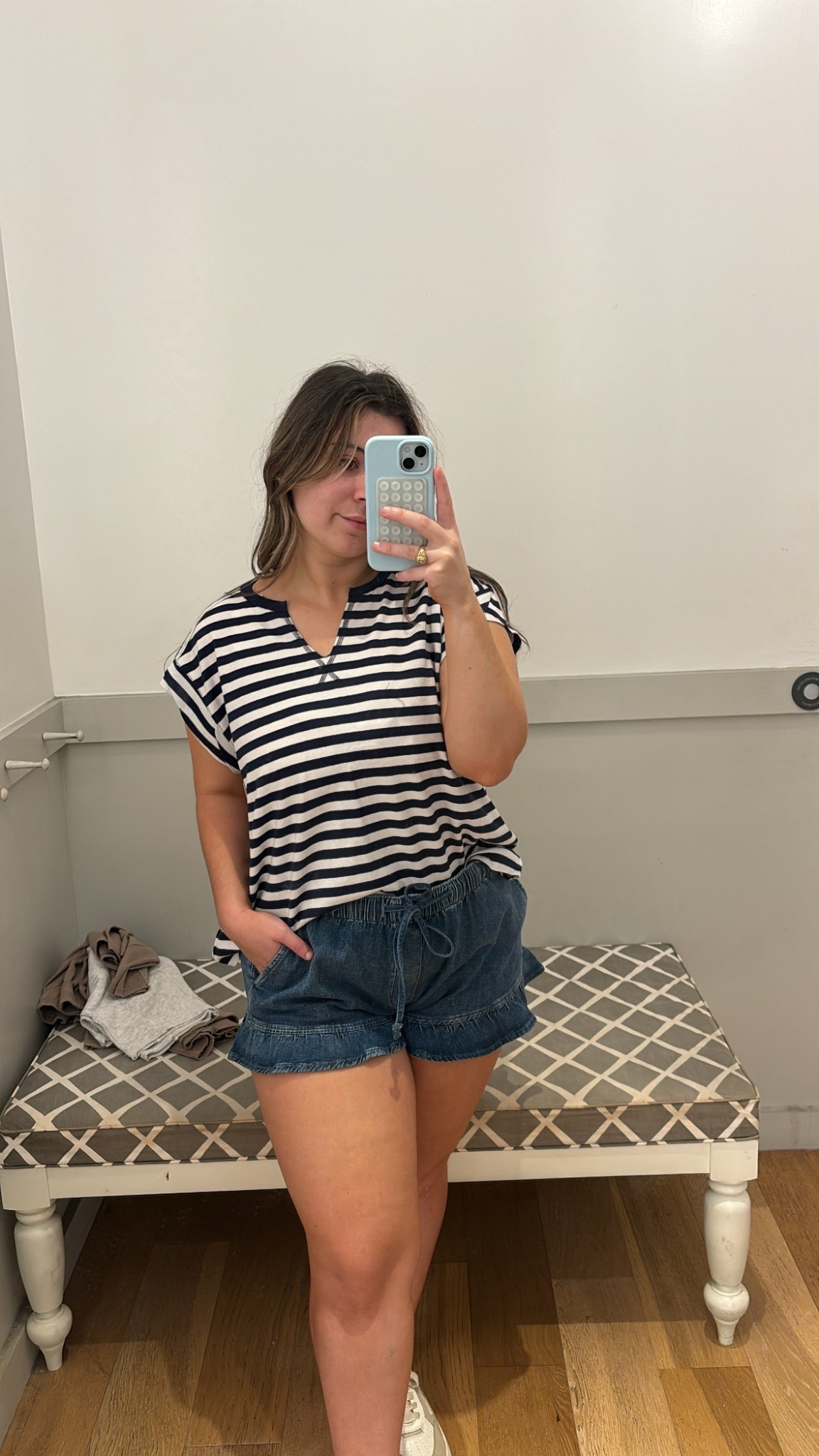 size small in top, medium in shorts! 

#LTKMidsize #LTKFindsUnder50 #LTKFindsUnder100