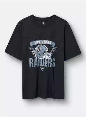 NFL Las Vegas Raiders Cotton Jersey Tee | Torrid (US & Canada)