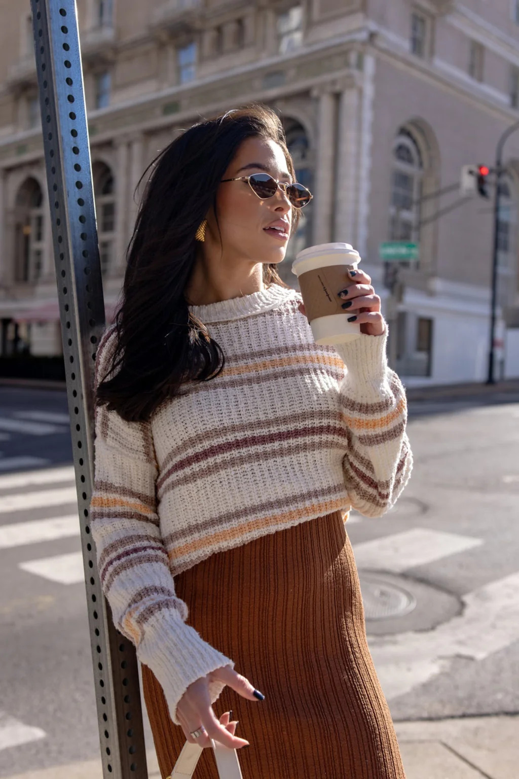 STRIPES FOR DAYS SWEATER | Kittenish