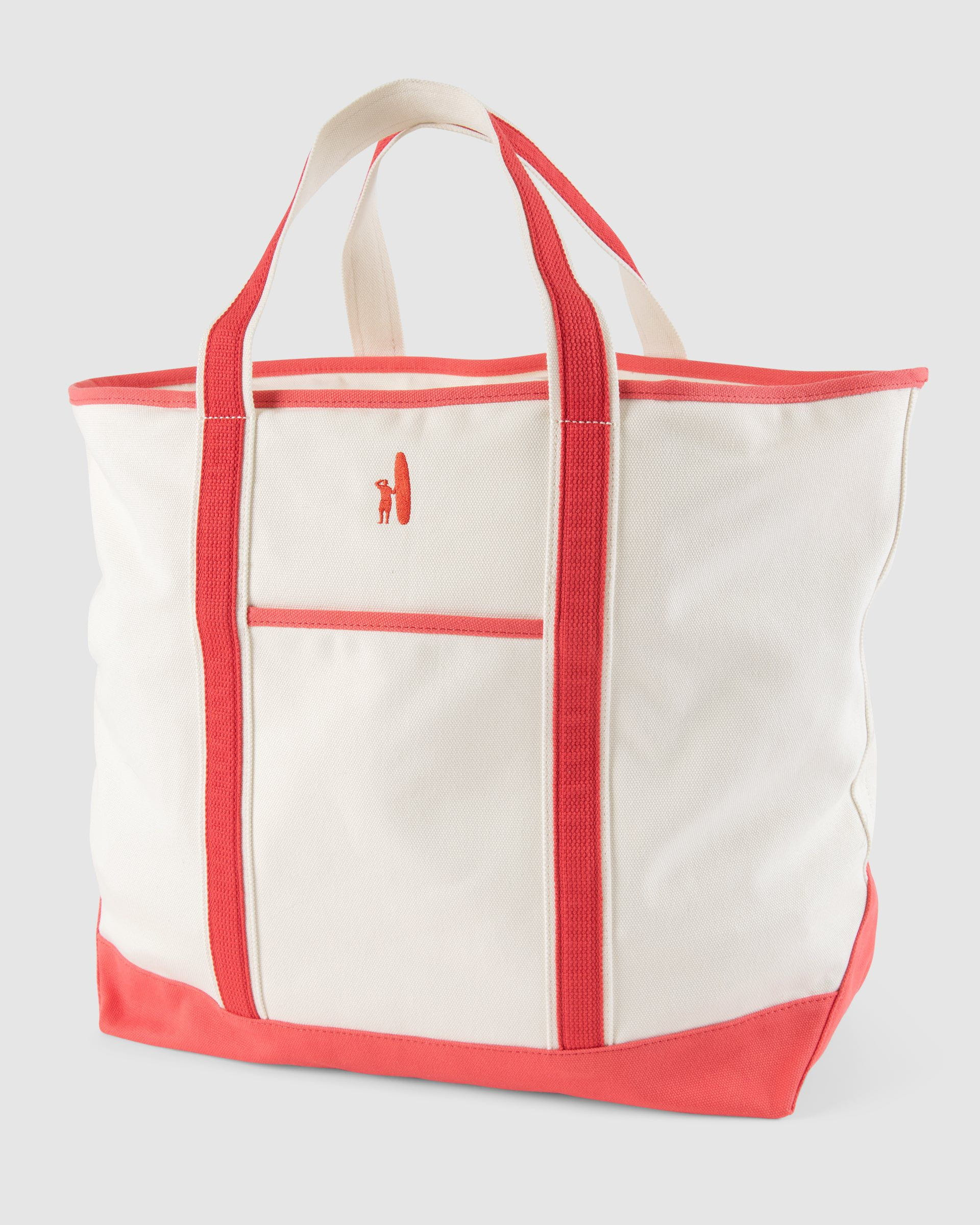 Color Block Canvas Tote Bag | johnnie O