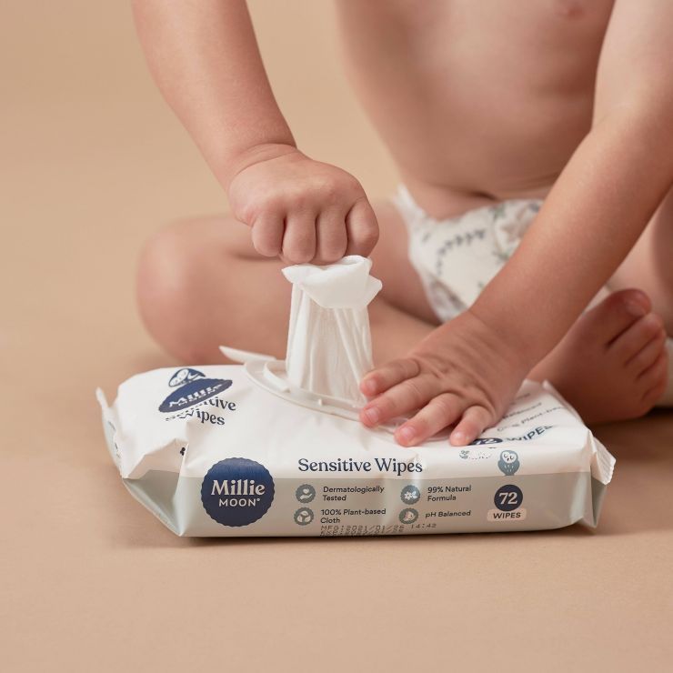 Millie Moon Sensitive Wipes (Select Count) | Target