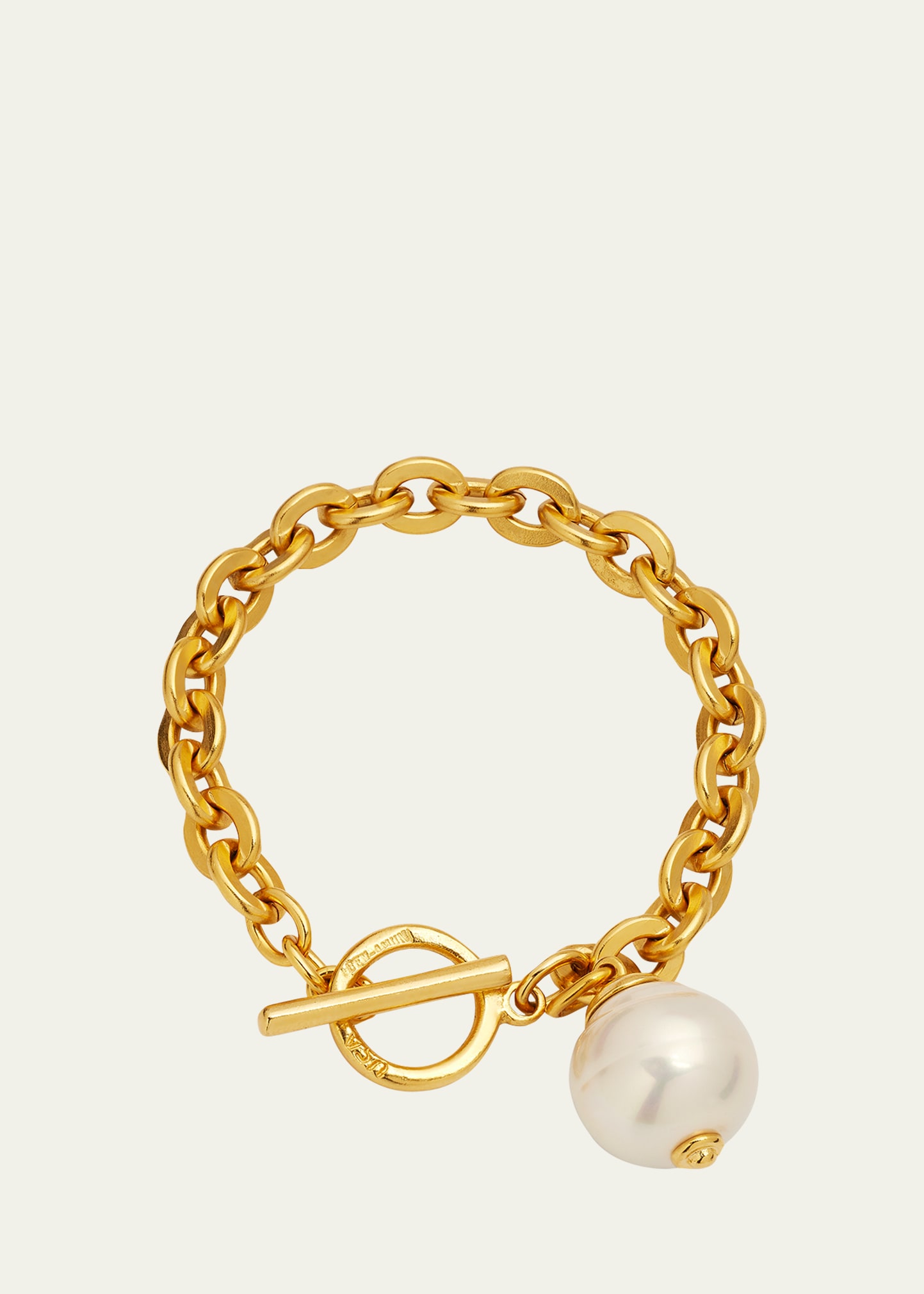 Ben-Amun Chain Bracelet with Pearly Drop | Bergdorf Goodman