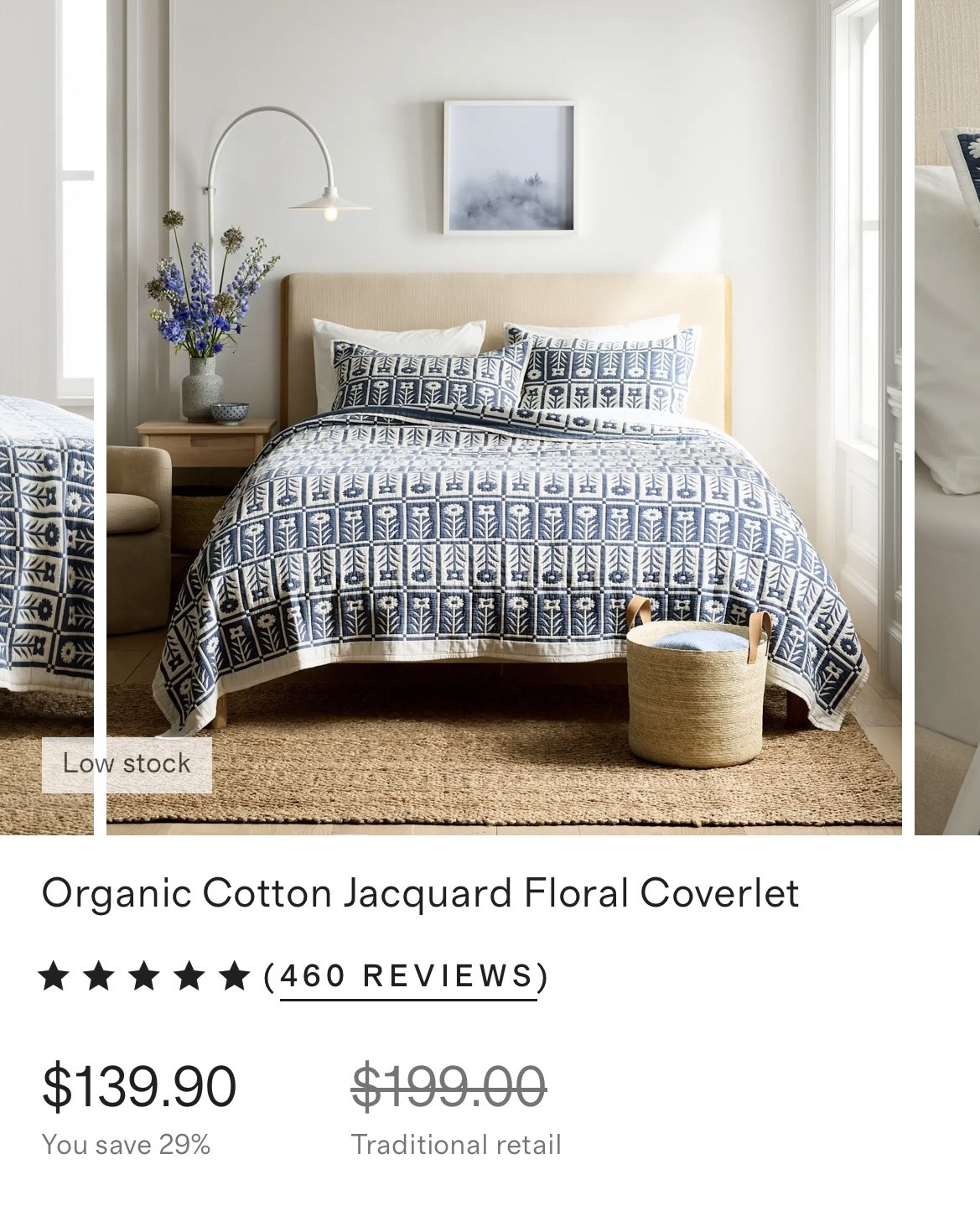I was gifted this cute summer quilt from Quince, and I really like it! Comes with 2 pillow shams, is available in 7 different colors, and is currently $60 off.

#LTKSaleAlert #LTKHome