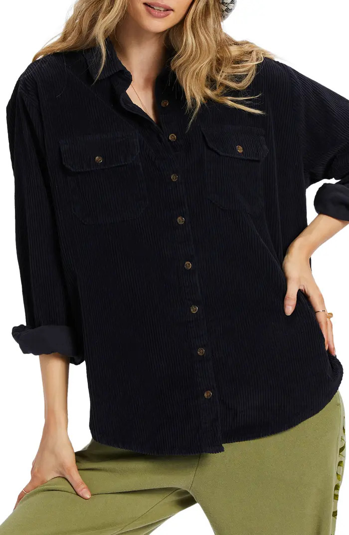 So Stoked Corduroy Shirt Jacket | Nordstrom