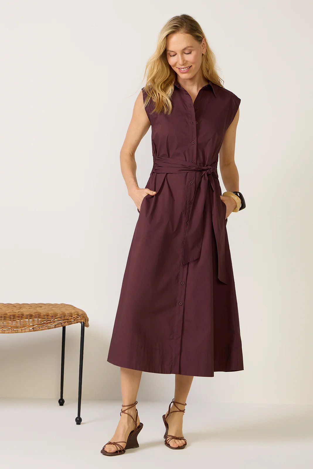 Perry Midi Dress | Evereve