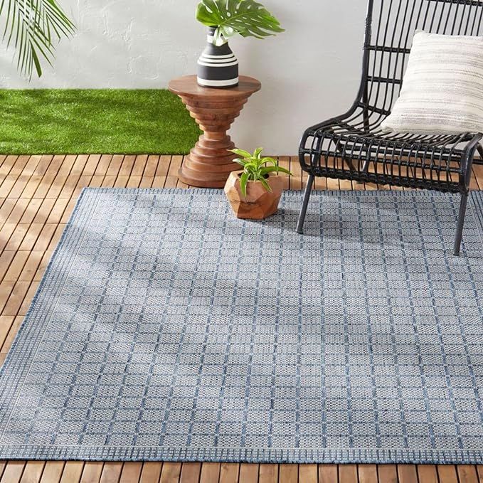 Home Dynamix Nicole Miller New York Patio Country Luna Contemporary Geometric Indoor/Outdoor Area... | Amazon (US)