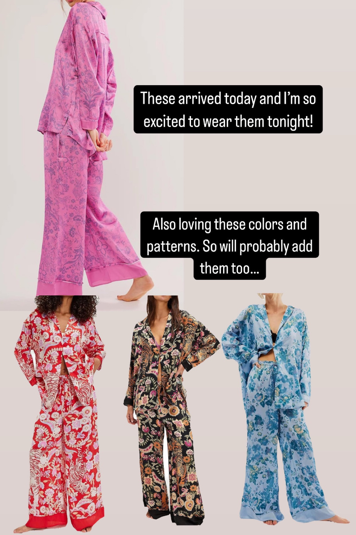 Loving these pajamas! I already own one color and the quality is fantastic! Will add the other colors and patterns too! Good pajamas make me sleep better! 

#LTKTravel #LTKFindsUnder50 #LTKSeasonal