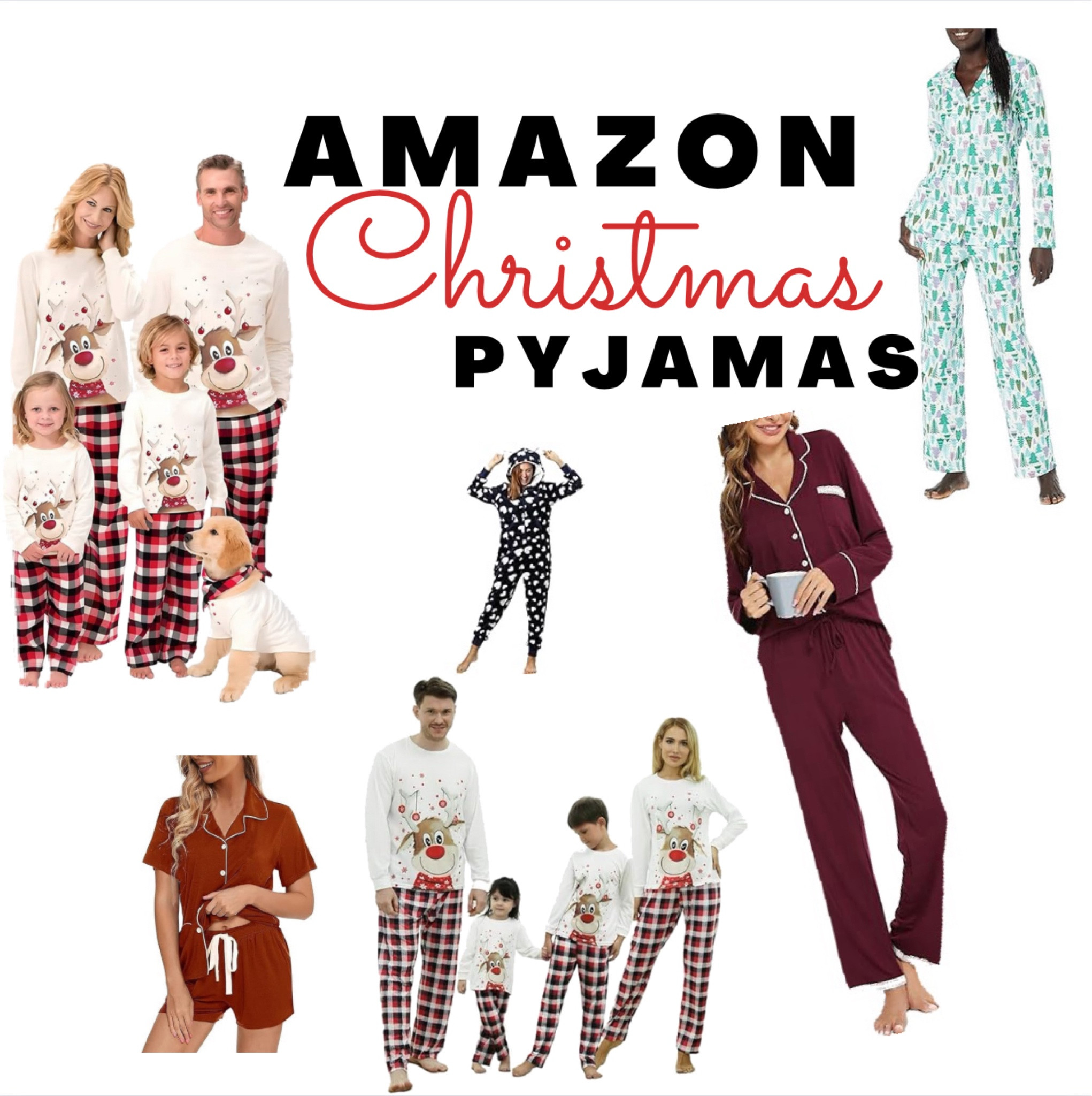 Amazon Christmas Pj’s 

#LTKSeasonal #LTKGiftGuide #LTKHoliday