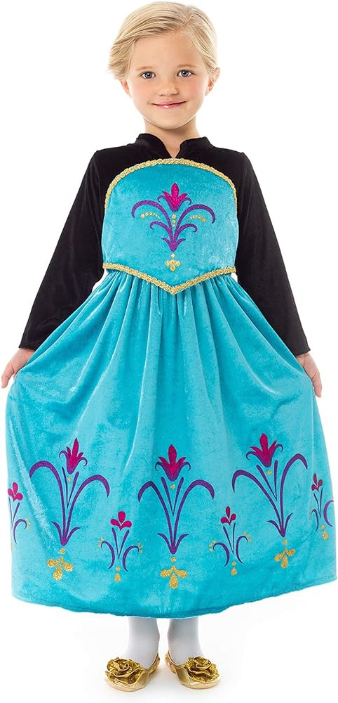 Little Adventures Ice Queen Coronation Dress Up Costume for Girls | Amazon (US)